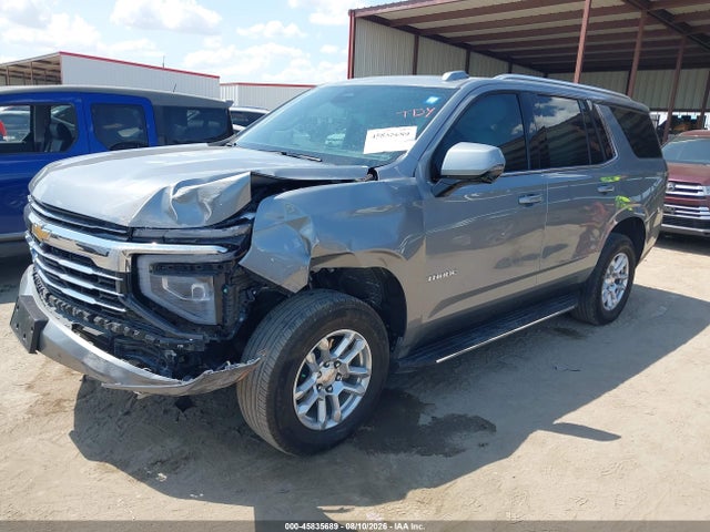 2025 Chevrolet Tahoe 2wd Lt მანქანა იყიდება აუქციონზე, vin: 1GNS5NRD9SR382810, აუქციონის ნომერი: 45835689