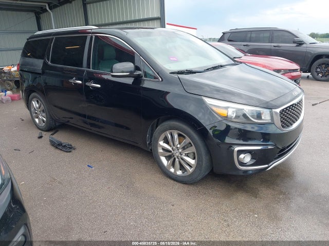 2016 Kia Sedona Sx Luxury მანქანა იყიდება აუქციონზე, vin: KNDME5C1XG6176050, აუქციონის ნომერი: 45835725
