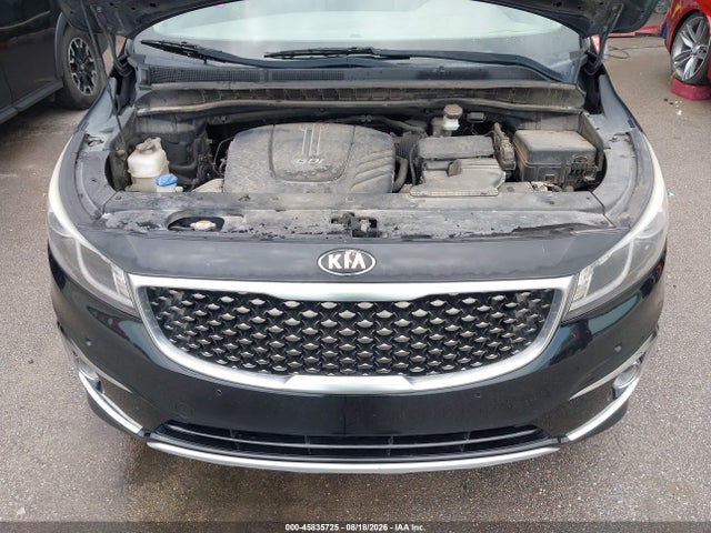 2016 Kia Sedona Sx Luxury მანქანა იყიდება აუქციონზე, vin: KNDME5C1XG6176050, აუქციონის ნომერი: 45835725