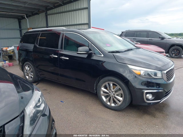 2016 Kia Sedona Sx Luxury მანქანა იყიდება აუქციონზე, vin: KNDME5C1XG6176050, აუქციონის ნომერი: 45835725