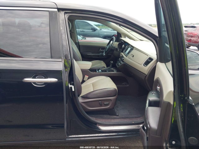 2016 Kia Sedona Sx Luxury მანქანა იყიდება აუქციონზე, vin: KNDME5C1XG6176050, აუქციონის ნომერი: 45835725