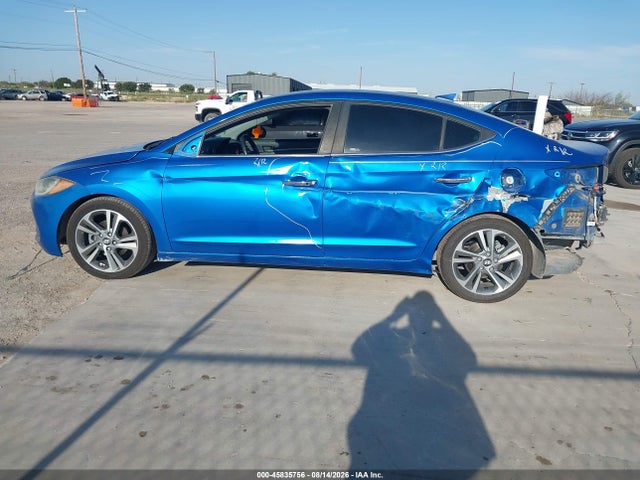 Aukcja sprzedaży 2017 Hyundai Elantra Limited, vin: KMHD84LF8HU106861, numer aukcji: 45835756
