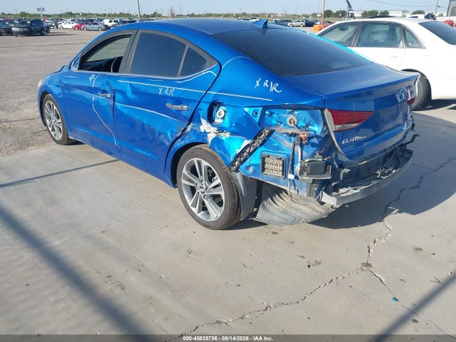 Aukcja sprzedaży 2017 Hyundai Elantra Limited, vin: KMHD84LF8HU106861, numer aukcji: 45835756