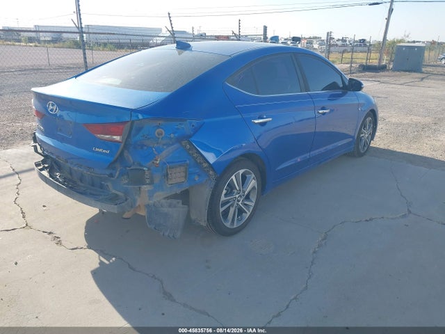 Aukcja sprzedaży 2017 Hyundai Elantra Limited, vin: KMHD84LF8HU106861, numer aukcji: 45835756