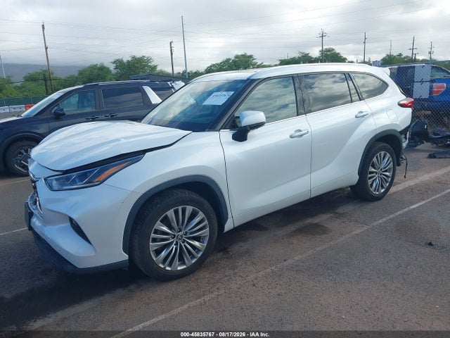 Aukcja sprzedaży 2022 Toyota Highlander Platinum, vin: 5TDFZRAH8NS136888, numer aukcji: 45835767