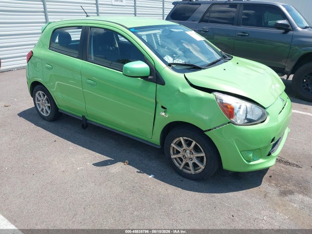 2015 Mitsubishi Mirage De/rf მანქანა იყიდება აუქციონზე, vin: ML32A3HJ8FH003682, აუქციონის ნომერი: 45835796