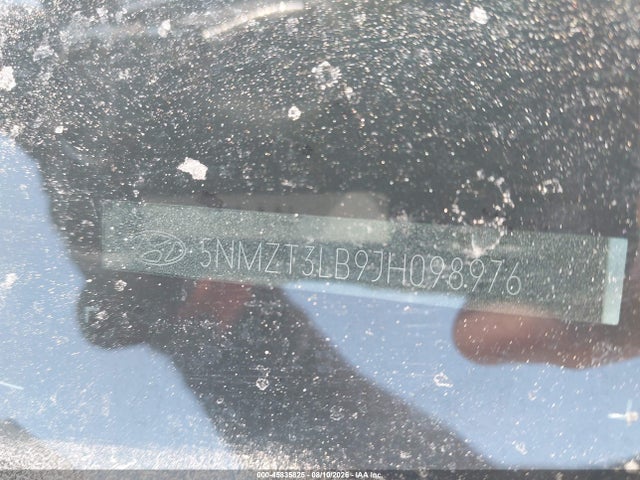 5NMZT3LB9JH098976 Hyundai Santa Fe Sport 2.4l
