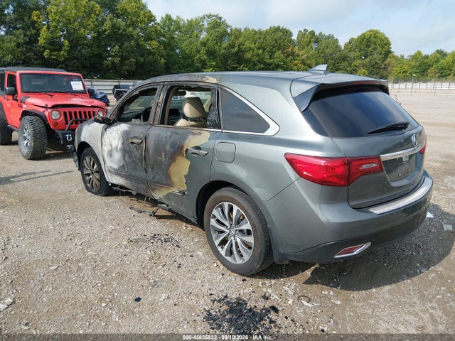 2016 Acura Mdx Technology   Acurawatch Plus Packages/technology Package მანქანა იყიდება აუქციონზე, vin: 5FRYD4H42GB055842, აუქციონის ნომერი: 45835832