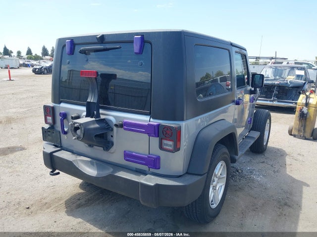 2017 Jeep Wrangler Sport მანქანა იყიდება აუქციონზე, vin: 1C4GJWAG5HL538486, აუქციონის ნომერი: 45835859