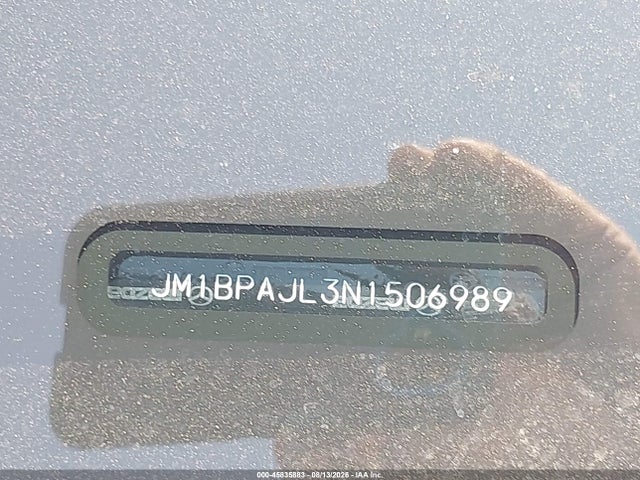 Aukcja sprzedaży 2022 Mazda Mazda3 2.5 S, vin: JM1BPAJL3N1506989, numer aukcji: 45835883