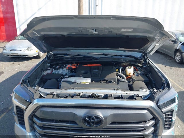 2023 Toyota Tundra Hybrid Limited მანქანა იყიდება აუქციონზე, vin: 5TFJC5AB7PX001592, აუქციონის ნომერი: 45835896
