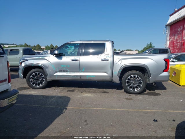 2023 Toyota Tundra Hybrid Limited მანქანა იყიდება აუქციონზე, vin: 5TFJC5AB7PX001592, აუქციონის ნომერი: 45835896