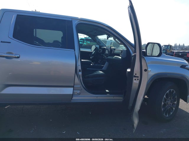 2023 Toyota Tundra Hybrid Limited მანქანა იყიდება აუქციონზე, vin: 5TFJC5AB7PX001592, აუქციონის ნომერი: 45835896