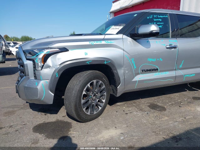 2023 Toyota Tundra Hybrid Limited მანქანა იყიდება აუქციონზე, vin: 5TFJC5AB7PX001592, აუქციონის ნომერი: 45835896