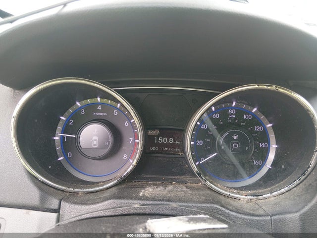 45835898 :رقم المزاد ، 5NPEB4AC1DH683433 vin ، 2013 Hyundai Sonata Gls مزاد بيع
