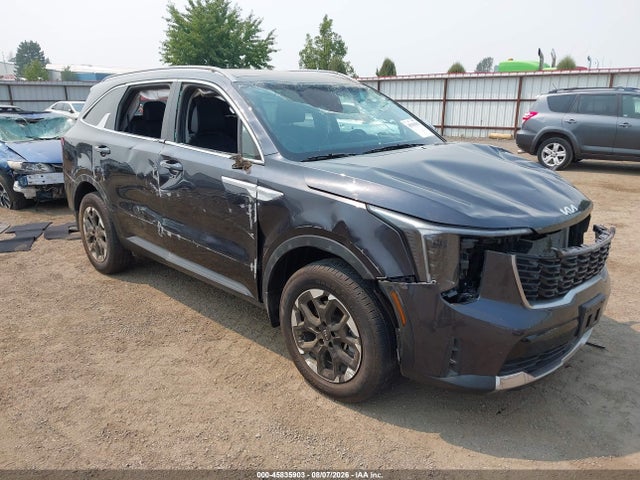 2025 Kia Sorento S მანქანა იყიდება აუქციონზე, vin: 5XYRLDJC6SG353306, აუქციონის ნომერი: 45835903