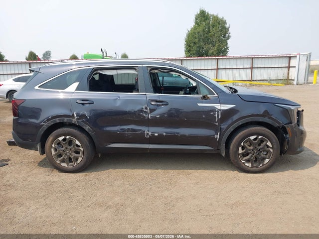 2025 Kia Sorento S მანქანა იყიდება აუქციონზე, vin: 5XYRLDJC6SG353306, აუქციონის ნომერი: 45835903