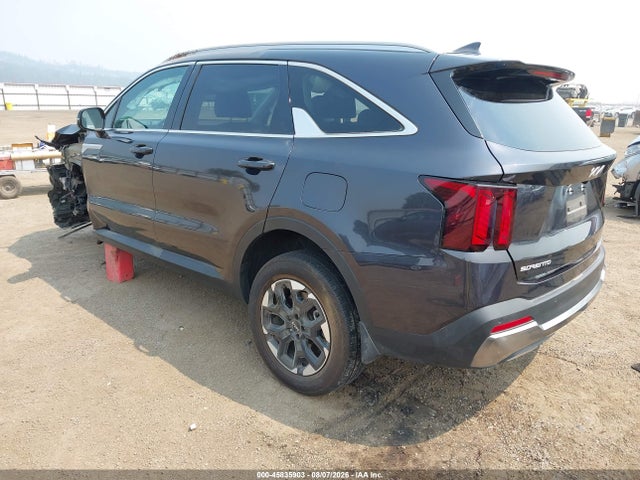 2025 Kia Sorento S მანქანა იყიდება აუქციონზე, vin: 5XYRLDJC6SG353306, აუქციონის ნომერი: 45835903