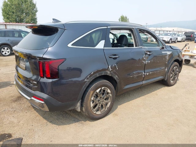 2025 Kia Sorento S მანქანა იყიდება აუქციონზე, vin: 5XYRLDJC6SG353306, აუქციონის ნომერი: 45835903