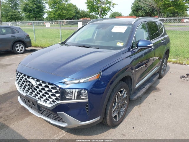 Продажа на аукционе авто 2021 Hyundai Santa Fe Limited, vin: 5NMS4DAL1MH334962, номер лота: 45835928