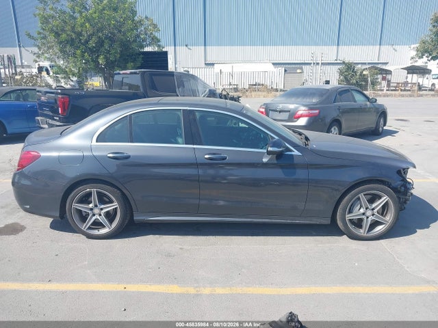 45835984 :رقم المزاد ، 55SWF4KB3FU001022 vin ، 2015 Mercedes-benz C 300 Sport 4matic مزاد بيع
