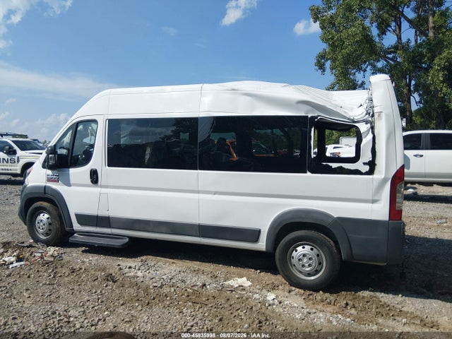 Продажа на аукционе авто 2018 Ram Promaster 2500 Window Van High Roof 159 Wb, vin: 3C7WRVPG6JE129937, номер лота: 45835998