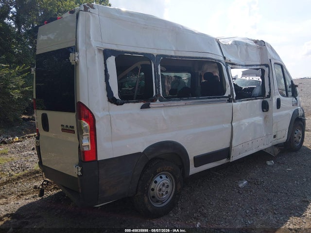 Продажа на аукционе авто 2018 Ram Promaster 2500 Window Van High Roof 159 Wb, vin: 3C7WRVPG6JE129937, номер лота: 45835998