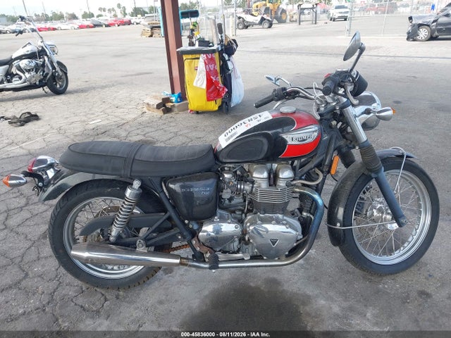 Продажа на аукционе авто 2006 Triumph Motorcycle T100 Bonneville, vin: SMT910K196J254286, номер лота: 45836000