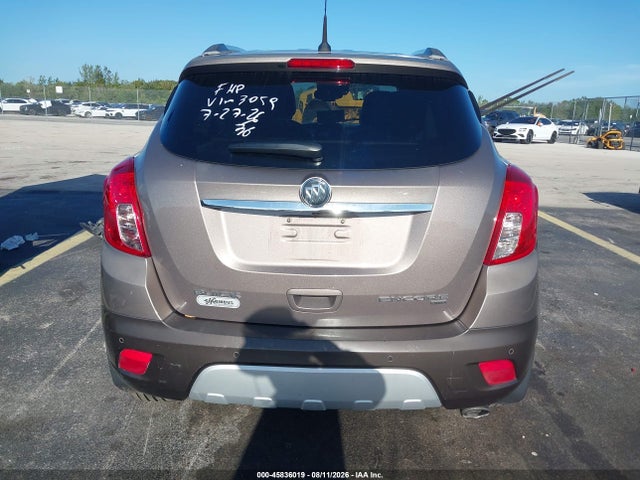 2013 Buick Encore Premium მანქანა იყიდება აუქციონზე, vin: KL4CJHSB6DB143059, აუქციონის ნომერი: 45836019