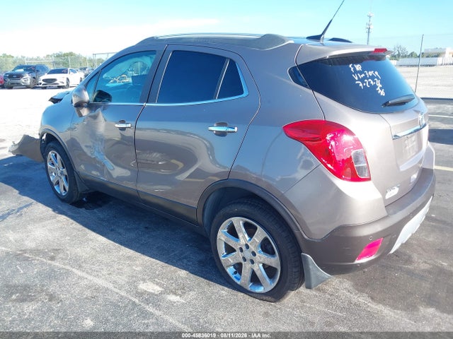 2013 Buick Encore Premium მანქანა იყიდება აუქციონზე, vin: KL4CJHSB6DB143059, აუქციონის ნომერი: 45836019