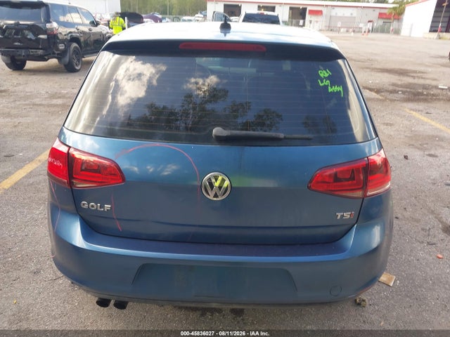 2017 Volkswagen Golf Tsi S 4-door/tsi Se 4-door/tsi Sel 4-door/tsi Wolfsburg Edition 4-door მანქანა იყიდება აუქციონზე, vin: 3VW217AU8HM016985, აუქციონის ნომერი: 45836027