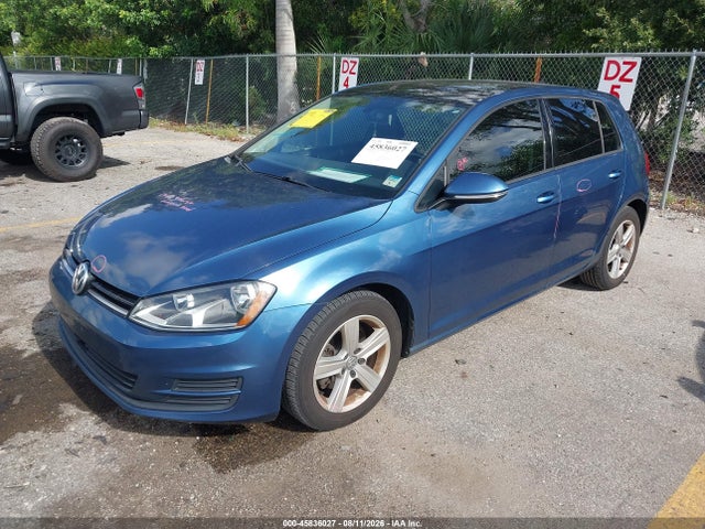 2017 Volkswagen Golf Tsi S 4-door/tsi Se 4-door/tsi Sel 4-door/tsi Wolfsburg Edition 4-door მანქანა იყიდება აუქციონზე, vin: 3VW217AU8HM016985, აუქციონის ნომერი: 45836027
