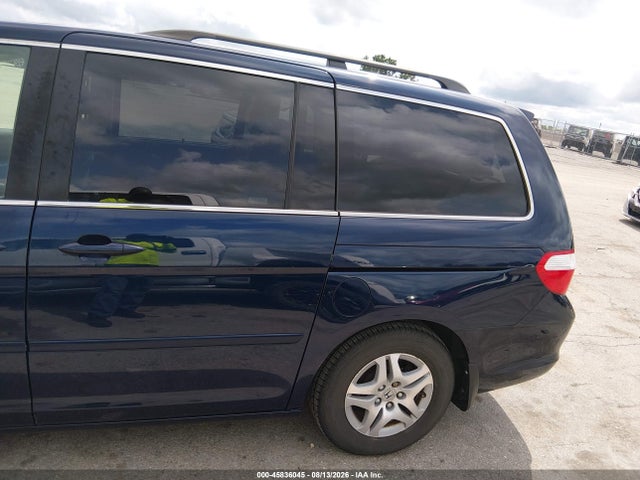 45836045 :رقم المزاد ، 5FNRL38717B117177 vin ، 2007 Honda Odyssey Ex-l مزاد بيع