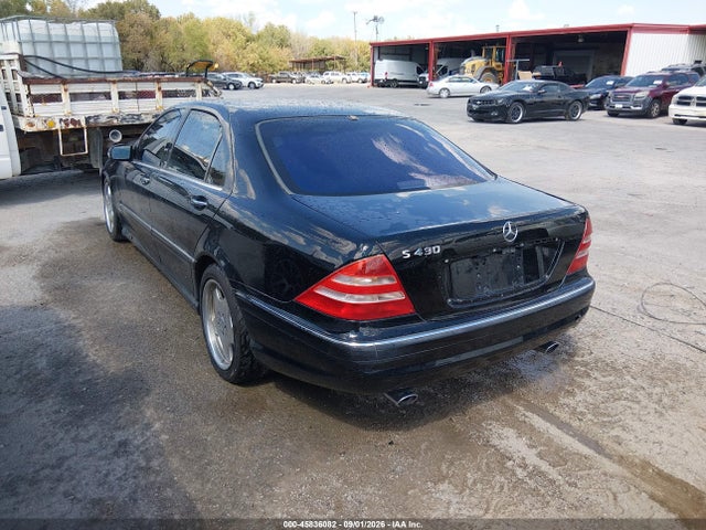 Aukcja sprzedaży 2002 Mercedes-benz S 430, vin: WDBNG70JX2A282792, numer aukcji: 45836082