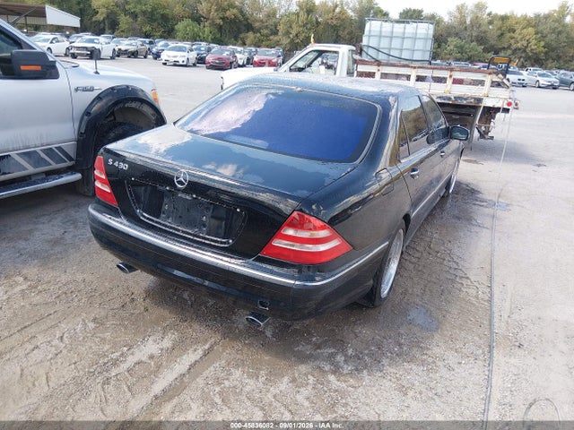 Aukcja sprzedaży 2002 Mercedes-benz S 430, vin: WDBNG70JX2A282792, numer aukcji: 45836082