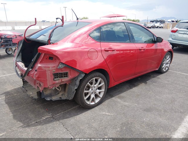 45836136 :رقم المزاد ، 1C3CDFBA1DD241532 vin ، 2013 Dodge Dart Rallye مزاد بيع