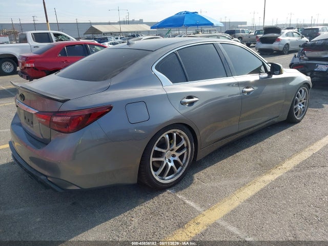 2020 Infiniti Q50 Luxe მანქანა იყიდება აუქციონზე, vin: JN1EV7AP4LM205347, აუქციონის ნომერი: 45836182