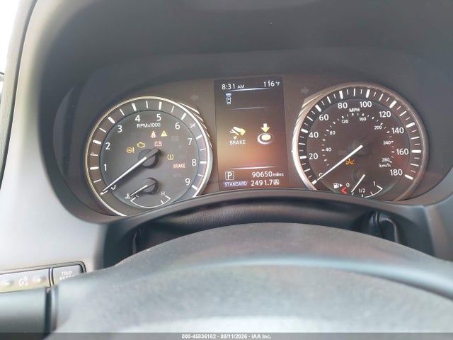 2020 Infiniti Q50 Luxe მანქანა იყიდება აუქციონზე, vin: JN1EV7AP4LM205347, აუქციონის ნომერი: 45836182