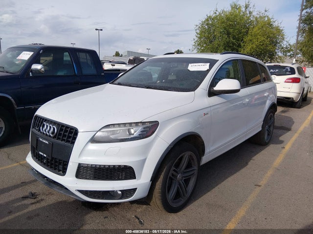 2014 Audi Q7 3.0t S Line Prestige მანქანა იყიდება აუქციონზე, vin: WA1DGBFE9ED018888, აუქციონის ნომერი: 45836183