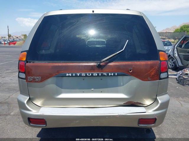 45836198 :رقم المزاد ، JA4MT21H23J044048 vin ، 2003 Mitsubishi Montero Sport Es/ls مزاد بيع