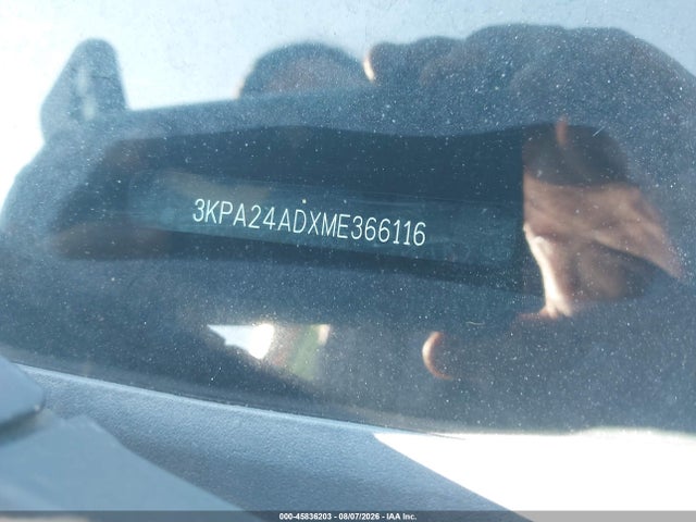 Aukcja sprzedaży 2021 Kia Rio S, vin: 3KPA24ADXME366116, numer aukcji: 45836203