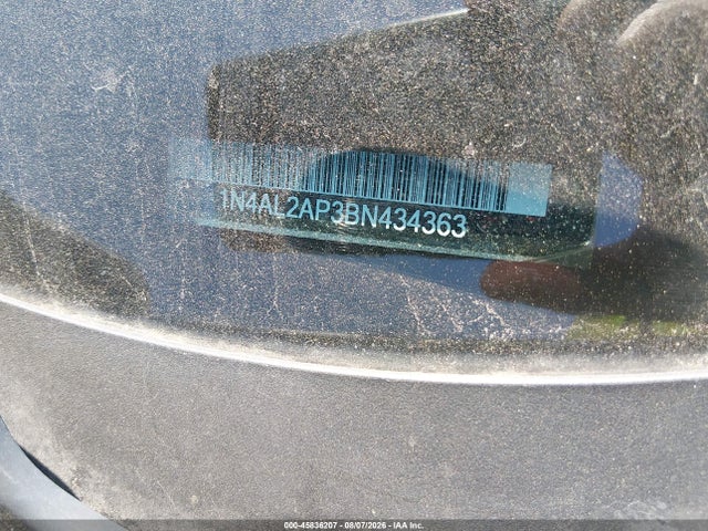 Продаж на аукціоні авто 2011 Nissan Altima 2.5 S, vin: 1N4AL2AP3BN434363, номер лоту: 45836207