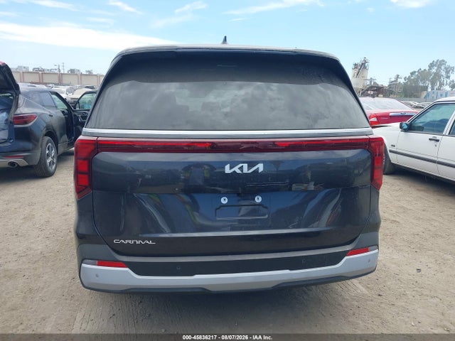 2026 Kia Carnival Mpv Lxs მანქანა იყიდება აუქციონზე, vin: KNDNB5K37T6599193, აუქციონის ნომერი: 45836217