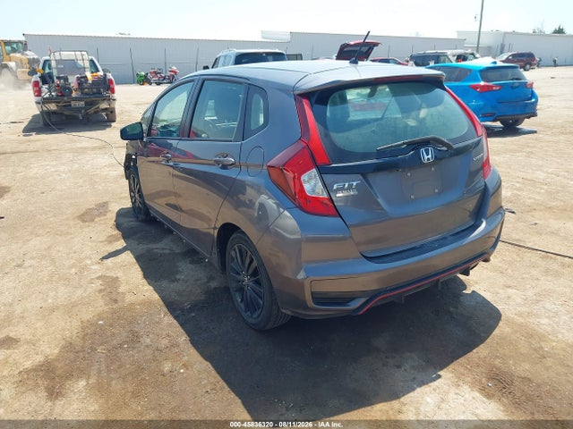 2019 Honda Fit Sport მანქანა იყიდება აუქციონზე, vin: 3HGGK5H69KM725726, აუქციონის ნომერი: 45836320