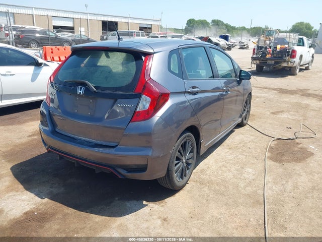 2019 Honda Fit Sport მანქანა იყიდება აუქციონზე, vin: 3HGGK5H69KM725726, აუქციონის ნომერი: 45836320