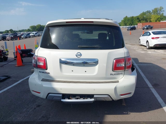 45836383 :رقم المزاد ، JN8AY2NE4H9703772 vin ، 2017 Nissan Armada Platinum مزاد بيع