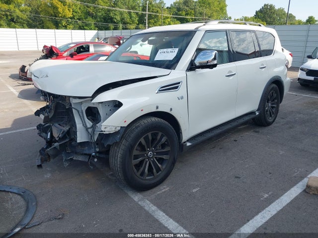 45836383 :رقم المزاد ، JN8AY2NE4H9703772 vin ، 2017 Nissan Armada Platinum مزاد بيع