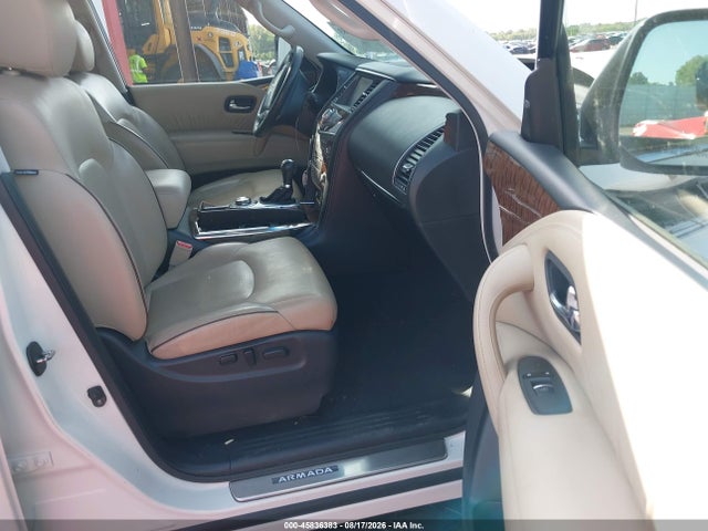 45836383 :رقم المزاد ، JN8AY2NE4H9703772 vin ، 2017 Nissan Armada Platinum مزاد بيع