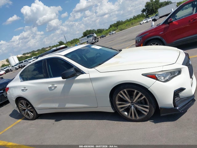 2017 Infiniti Q50 3.0t Premium მანქანა იყიდება აუქციონზე, vin: JN1EV7APXHM743266, აუქციონის ნომერი: 45836395