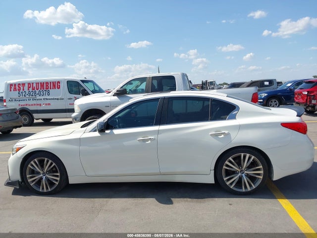 2017 Infiniti Q50 3.0t Premium მანქანა იყიდება აუქციონზე, vin: JN1EV7APXHM743266, აუქციონის ნომერი: 45836395